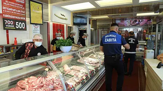 Melikgazi Zabıtası'ndan bayram öncesi sıkı denetim