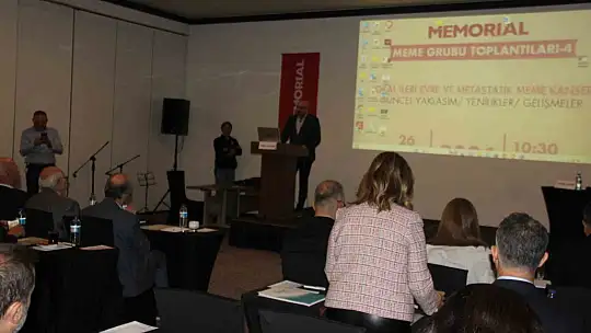 Meme kanserindeki yeni gelişmeler masaya yatırıldı