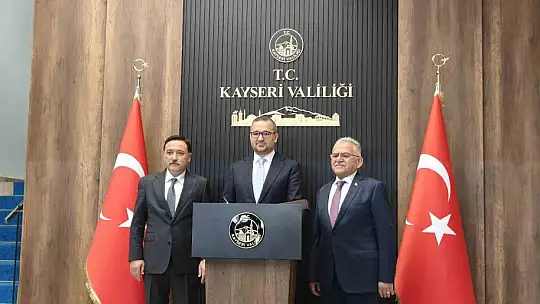 Merkez Bankası Başkanı Karahan'dan Kayseri Valiliği'ne ziyaret