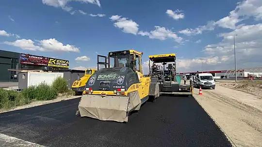 Metal Sanayi Sitesi'nde asfalt çalışması tamamlandı