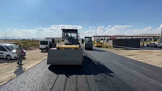 Metal Sanayi Sitesi'nde asfalt çalışması tamamlandı