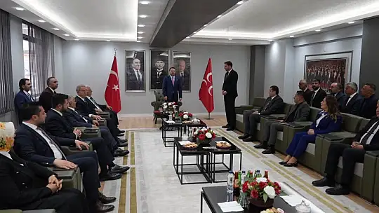 MHP'den Adalet Bakanı Akın Gürlek'e samimi ve sıcak karşılama