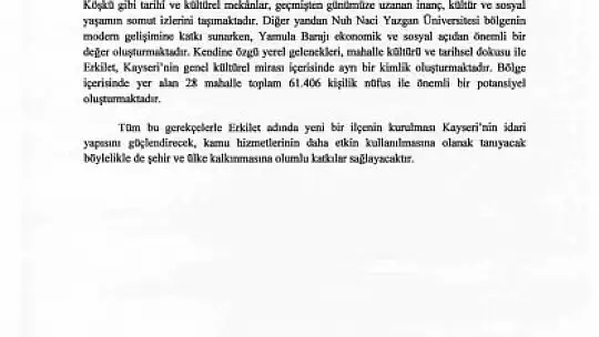 MHP'den Gesi ve Erkilet hamlesi