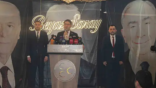 MHP Genel Başkan Yardımcısı Özdemir: 'İran'ın toprak bütünlüğünün korunması gerektiğinin altını çiziyoruz'