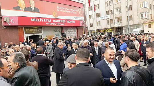 MHP Kayseri'de bayramlaşma
