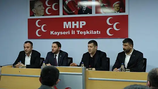 MHP Kayseri Teşkilatından İstişare Toplantısı