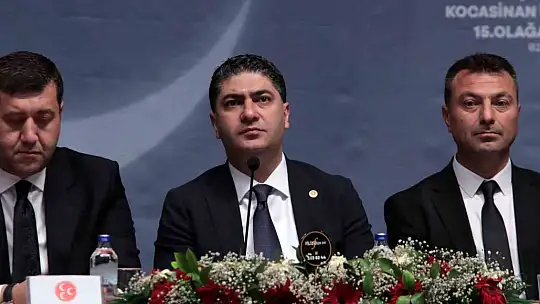 MHP Kocasinan İlçe Başkanlığı'nın olağan ilçe kongresi gerçekleştirildi