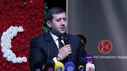 MHP Kocasinan İlçe Başkanlığı'nın olağan ilçe kongresi gerçekleştirildi