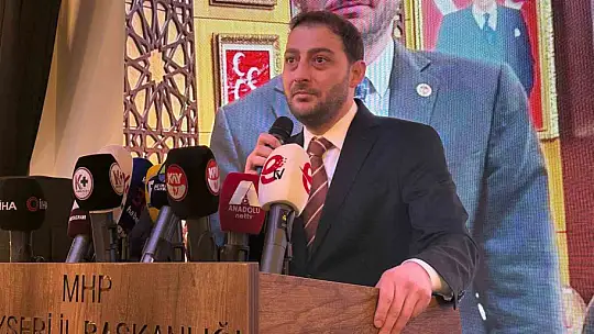 MHP'li Ersoy: 'Bizim liderimizi erken anlayanlar mutlu olur, anlayamayanlar ise geç anladıklarından kendilerinden utanırlar'