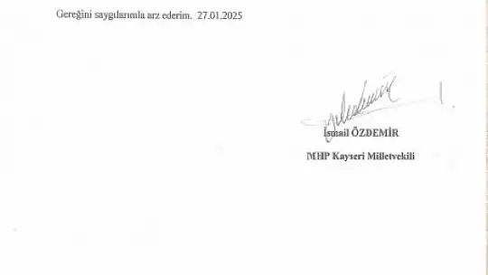 MHP'li Özdemir'den Kartalkaya faciasının ardından yeni kanun teklifi
