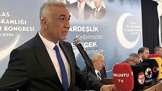 MHP Talas İlçe Başkanlığı'nda Kayhan Saraç güven tazeledi
