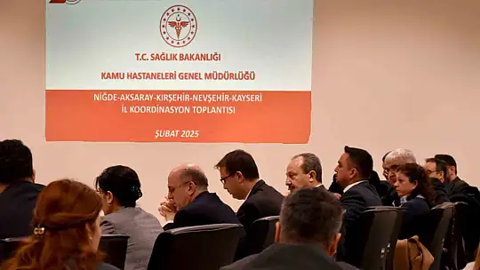 MHRS Bölge Değerlendirme Toplantısı Kayseri'de gerçekleştirildi