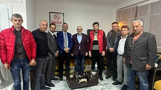 Milletvekili Cıngı, bina görevlileri ile bir araya geldi