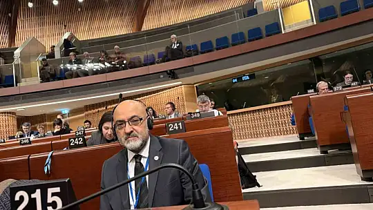 Milletvekili Cıngı'dan Avrupa Konseyi'nde Gazze için destek çağrısı