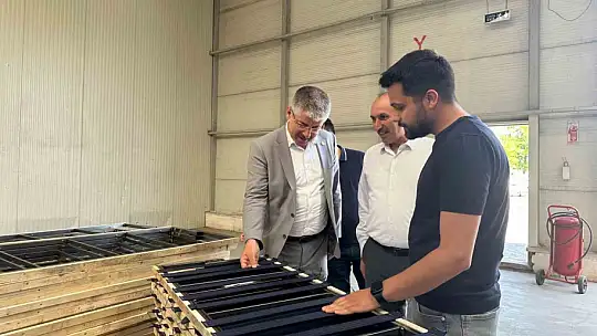 Milletvekili Çopuroğlu fabrika ziyaretleriyle programlarına başladı