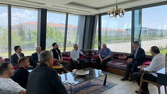 Milletvekili Şaban Çopuroğlu, İncesu OSB'de sanayicilerle buluştu