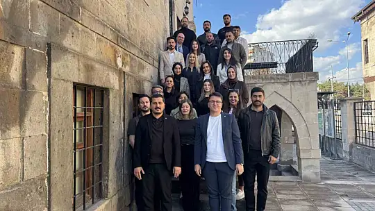 Mimarlar Odası Kayseri Şubesi'nde Zafer Tarık Taner dönemi