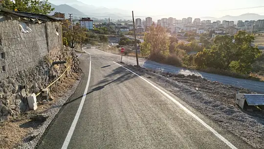 Mimarsinan Fatih Mahallesi'nde yollar yenilendi
