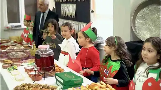 Minik öğrencilerin 'Yerli Malı Haftası' sevinci