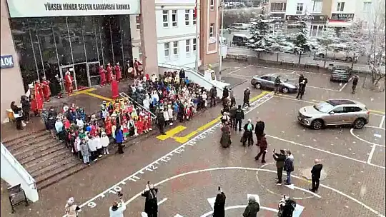 Minik öğrencilerin 'Yerli Malı Haftası' sevinci