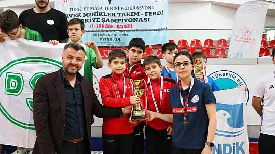 Minikler takım şampiyonları belli oldu
