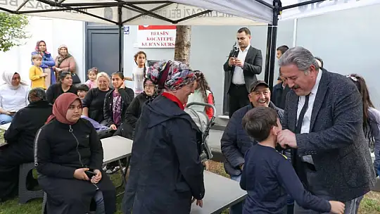 Mobil Başkan ile Kocatepe Mahallesi'nde gönül buluşması