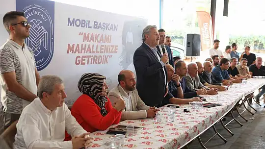 Mobil Başkan'ın yeni durağı Selçuklu Mahallesi oldu
