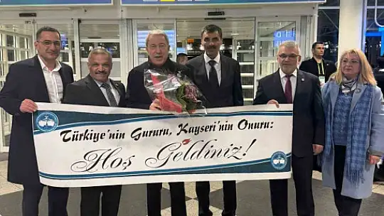 Münih'te Türk heyetine AKİB'ten coşkulu karşılama: Hulusi Akar'a büyük ilgi