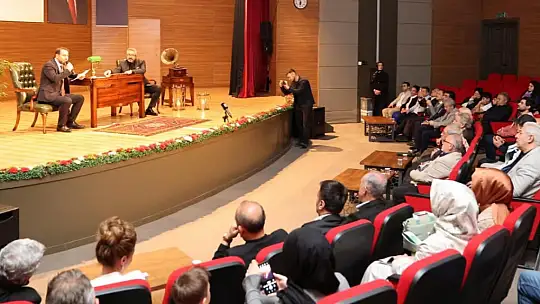 Necip Fazıl Kısakürek, Melikgazi'de şiirleriyle anıldı
