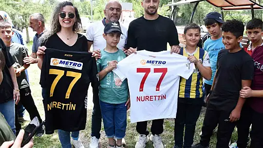 Nurettin Korkmaz öğrencilerle bir araya geldi