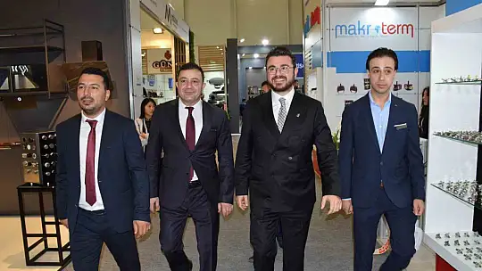 Okandan, İstanbul'da Uluslararası Fuar'da Kayserili girişimcilerin yanında oldu