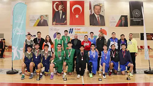 Okul sporları 3x3 Basketbol maçları sona erdi