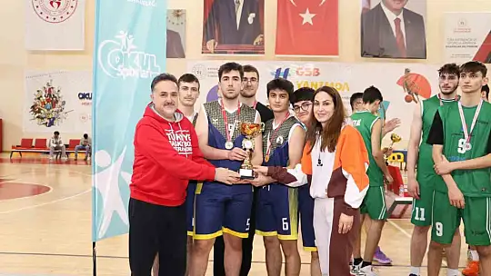 Okul sporları 3x3 Basketbol maçları sona erdi
