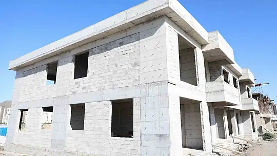 Örnek bir yaşam alanı Melikgazi'de hızla yükseliyor