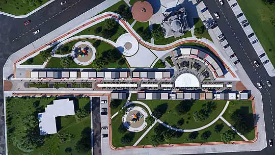 Ortaköy Sokağı, Melikgazi'nin sosyal ve ticari hayatına soluk olacak