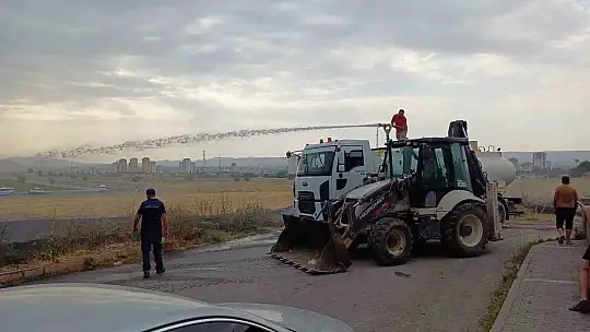 Ot yangını büyümeden söndürüldü