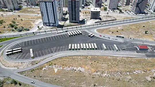 Otobüs garaj noktaları hayata geçiyor