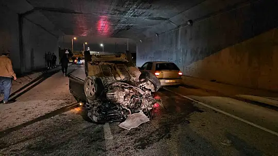 Otomobil takla attı: 4 yaralı