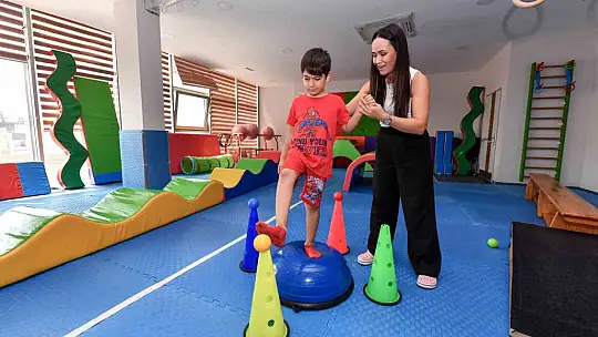 Özel çocuklar sporla iç içe büyüyor