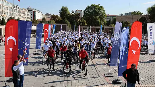 Pedallar, sürdürülebilir yarınlar için çevrildi