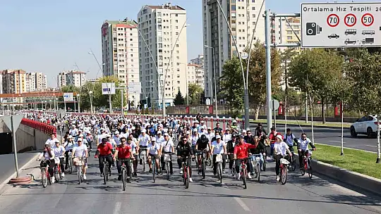 Pedallar, sürdürülebilir yarınlar için çevrildi