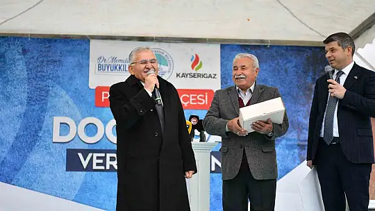Pınarbaşı doğalgaza kavuştu