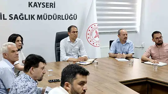 Pınarbaşı'ndaki sağlık hizmetleri masaya yatırıldı
