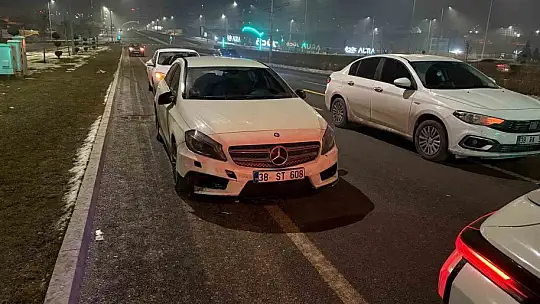 Polise çarpıp kaçtıktan sonra olay yerinde yakalanan şahıs tutuklandı