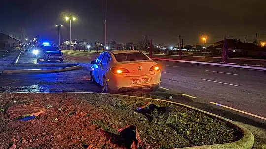 Polisten kaçan alkollü sürücü kaza yapınca yakayı ele verdi