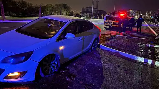 Polisten kaçan alkollü sürücü kaza yapınca yakayı ele verdi