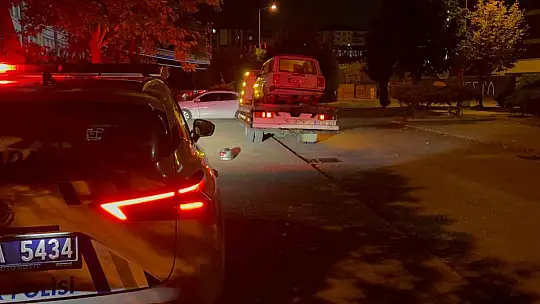 Polisten kaçan motosikletli kaza yapmış halde bulundu