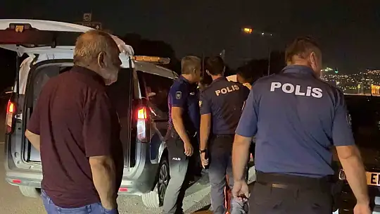 Polisten kaçtı, 'haberim yok' dedi