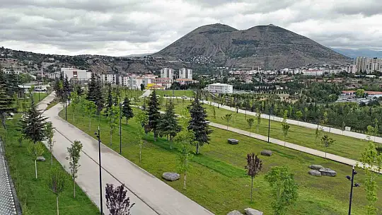 Projesi yarışmayla belirlenen tek millet bahçesi Talas'ta açılıyor