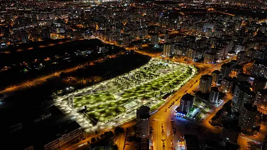 Projesi yarışmayla belirlenen tek millet bahçesi Talas'ta açılıyor